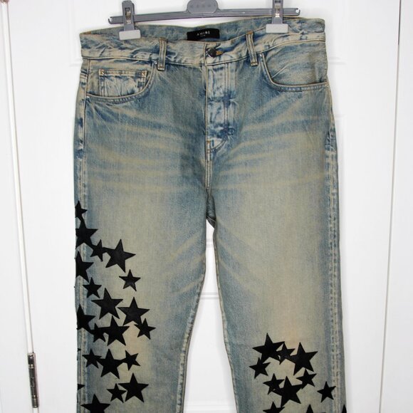 BNWT SS23 AMIRI STAR JEANS 50 - Picture 2 of 13